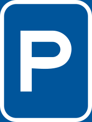 駐車は許可されています。