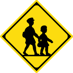 Advertencia para los niños.