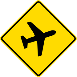 Предупреждение для низколетящих самолетов.