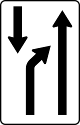 Overview of the lanes and their direction.