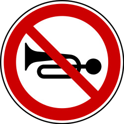 Está prohibido dejar menos distancia de la indicada.