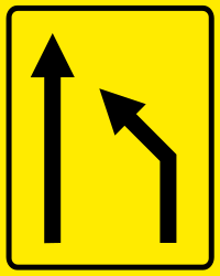 Overview of the lanes and their direction.
