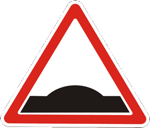 Warnung vor einer beweglichen Brücke.