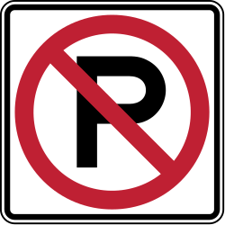 Parking prohibited.