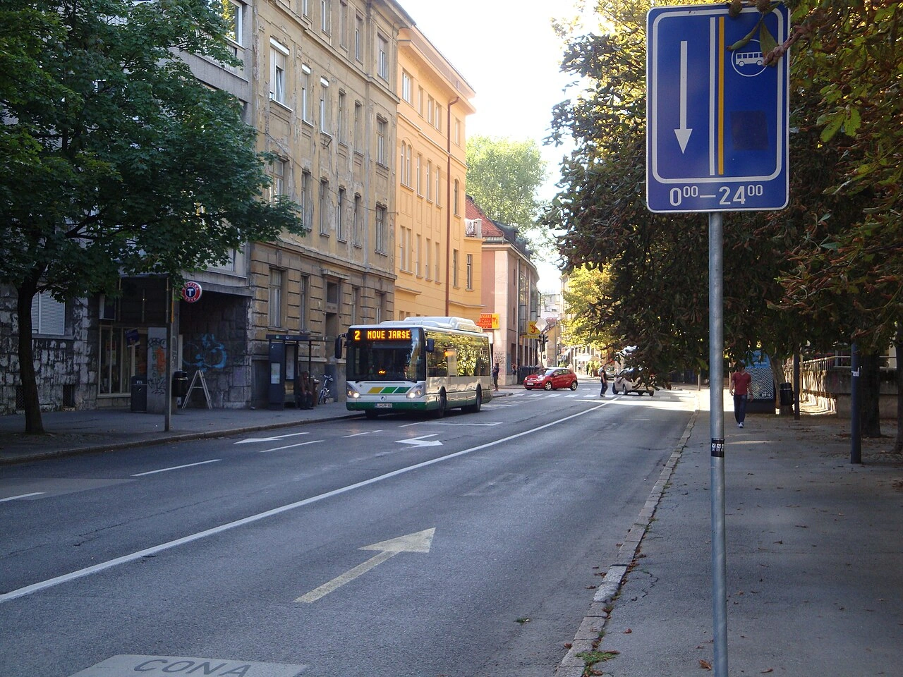 Bus lane