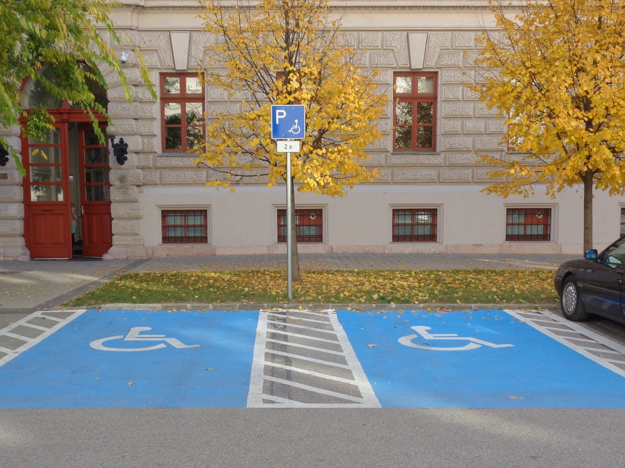 Parkeren voor personen met een handicap