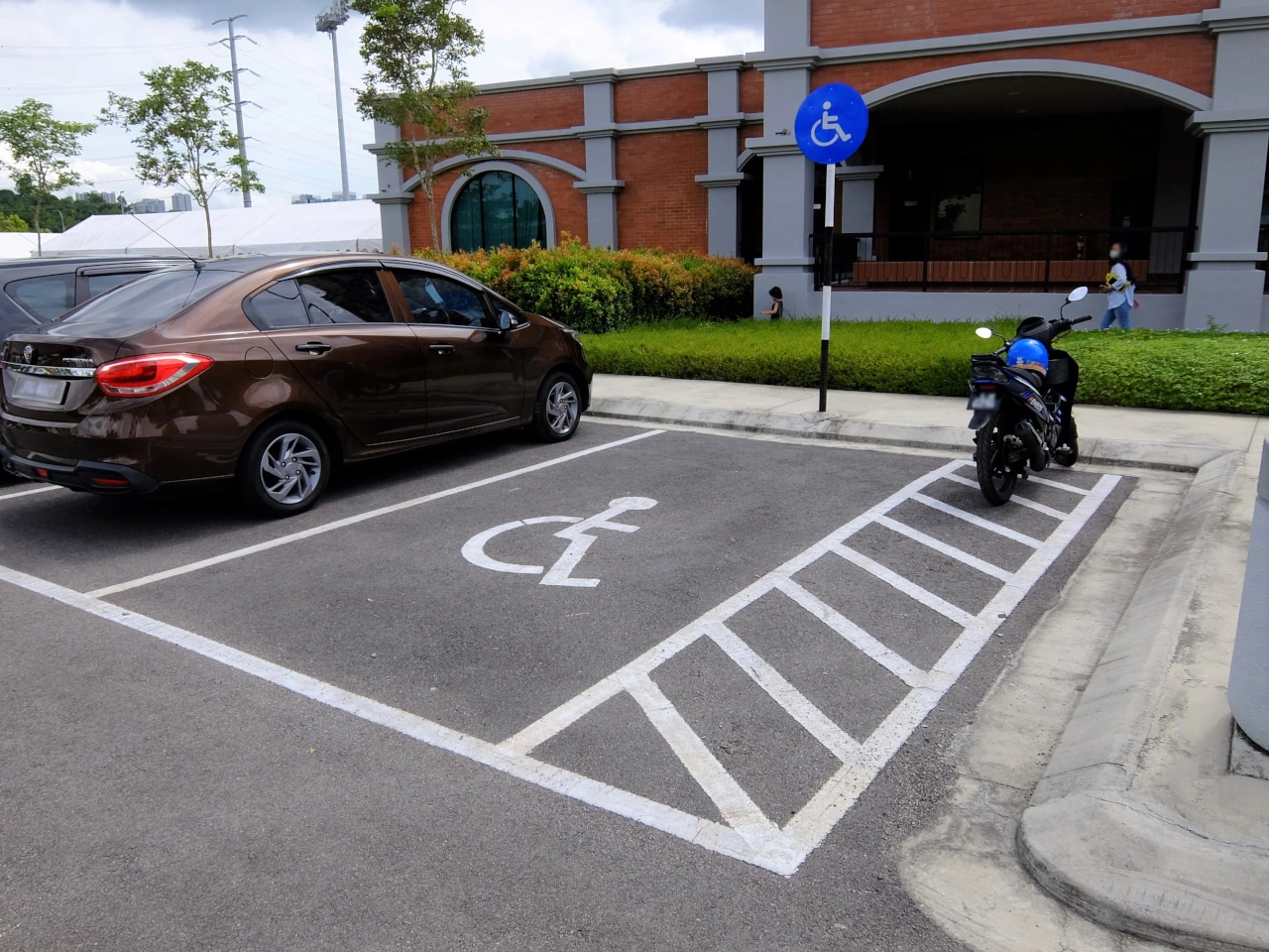 Estacionamiento para personas con discapacidad