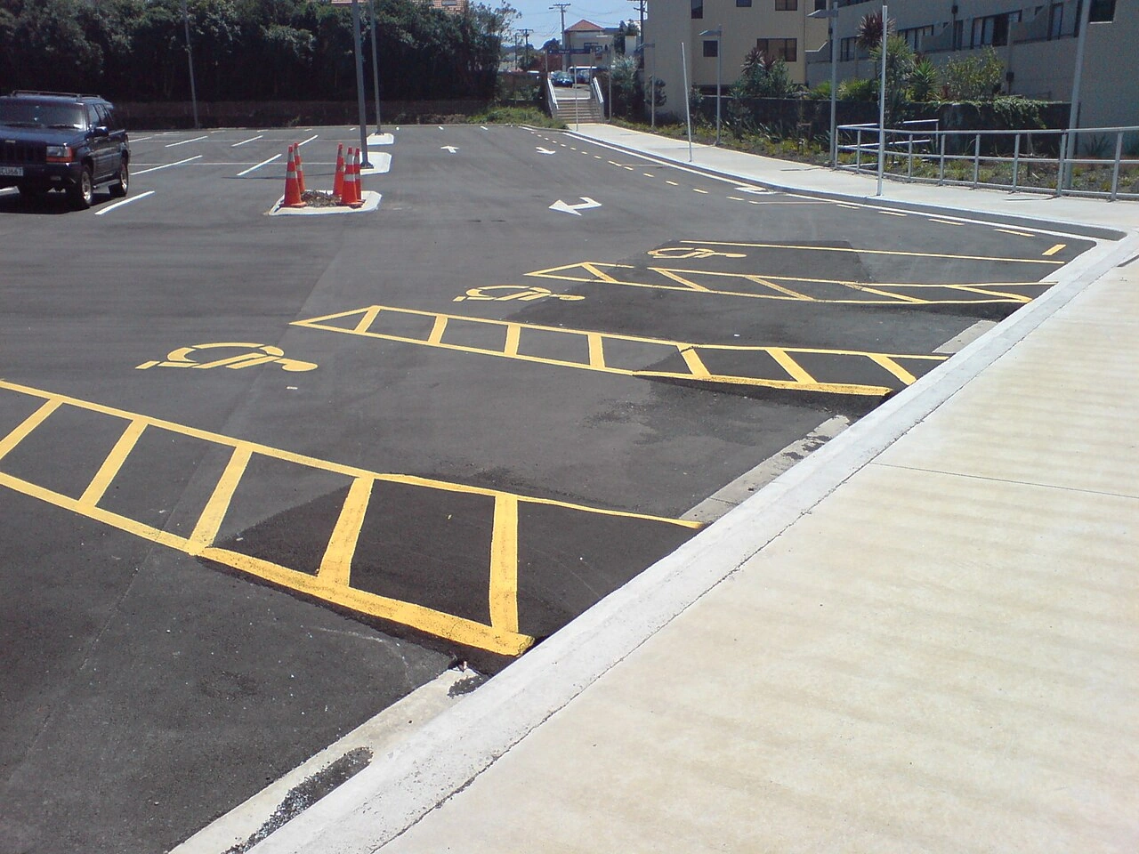 Disabled parking