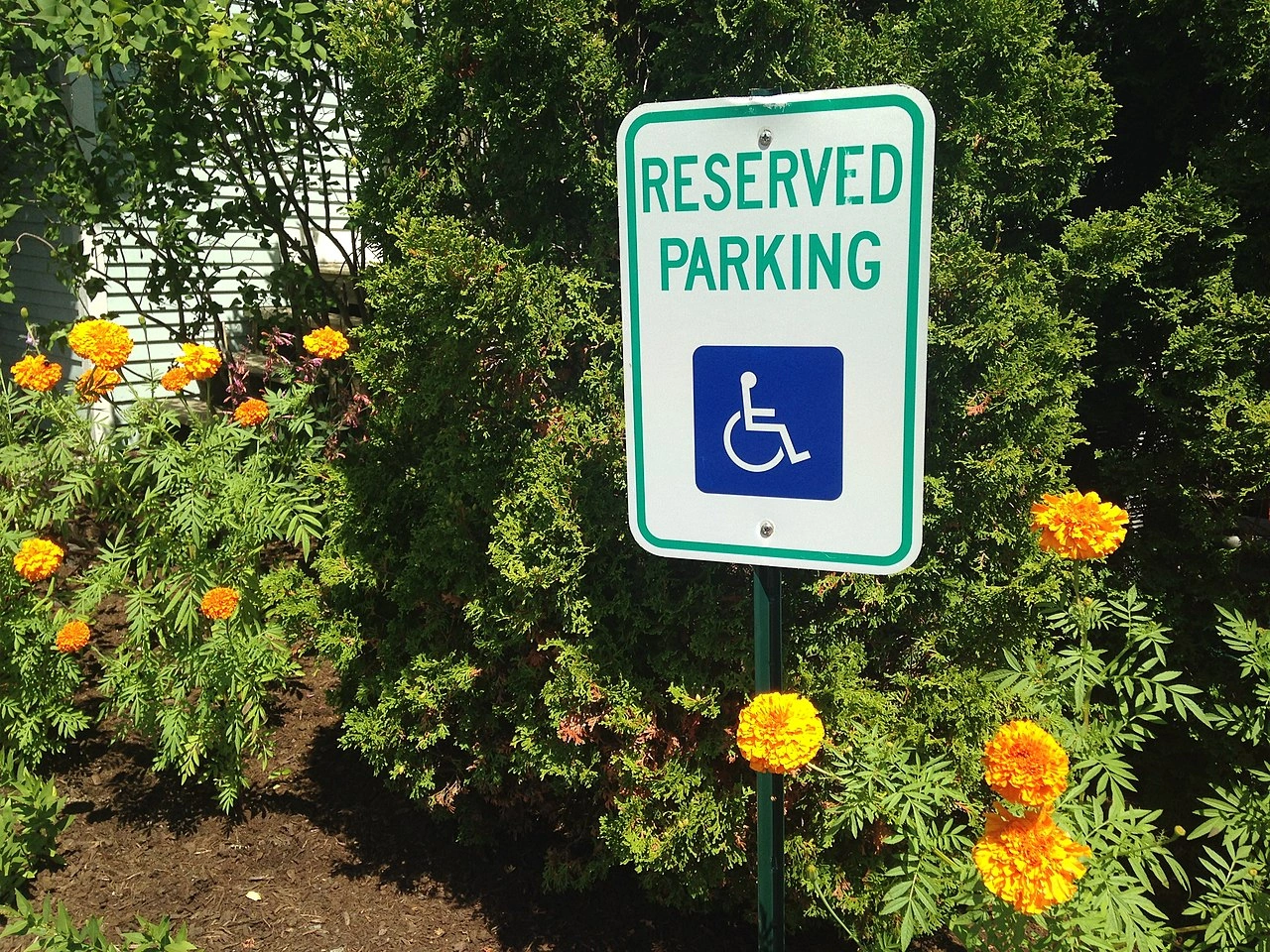 Estacionamiento para personas con discapacidad