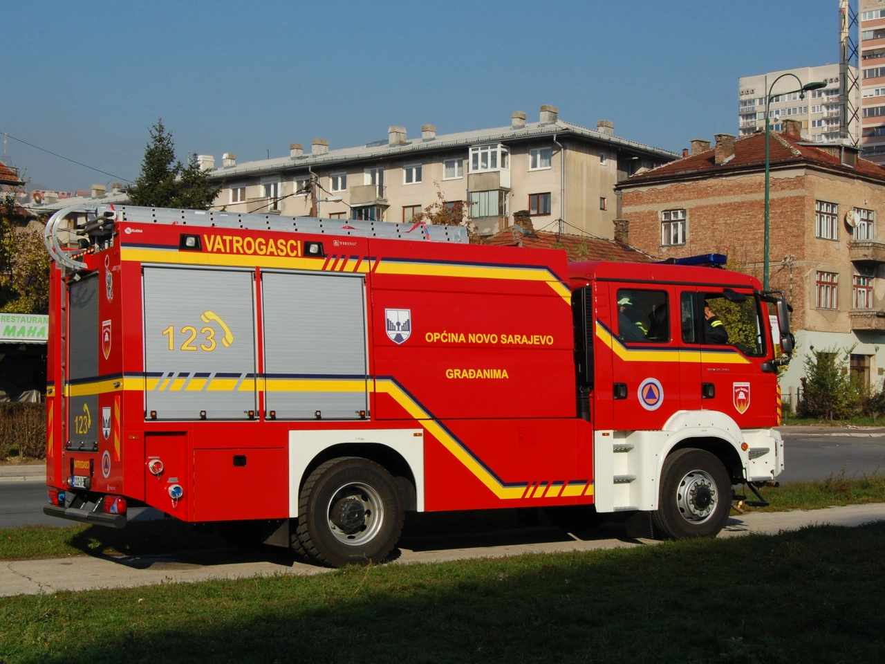 Camión de bomberos