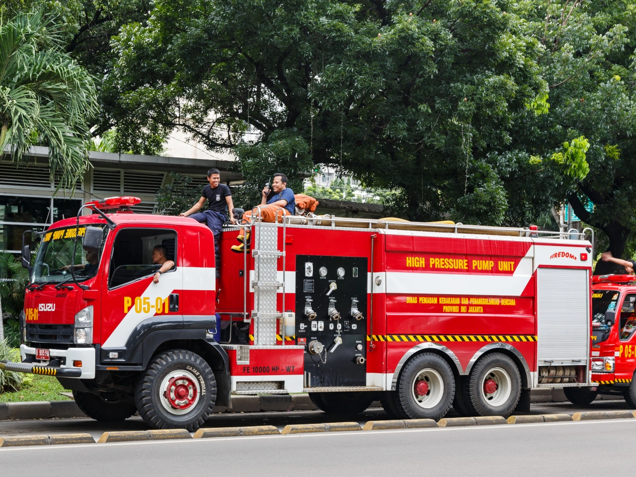 Camión de bomberos