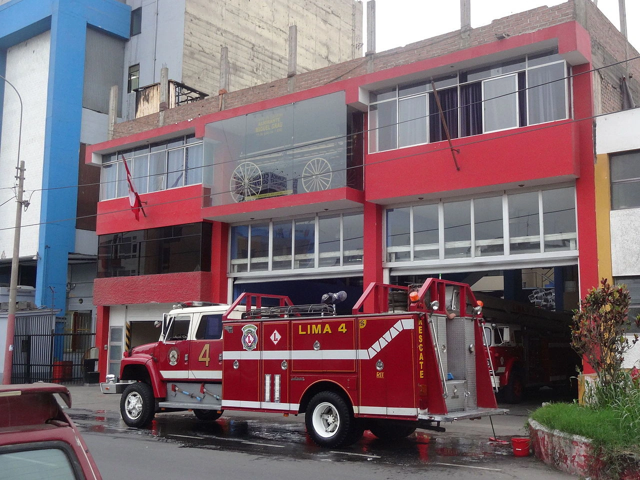Camión de bomberos