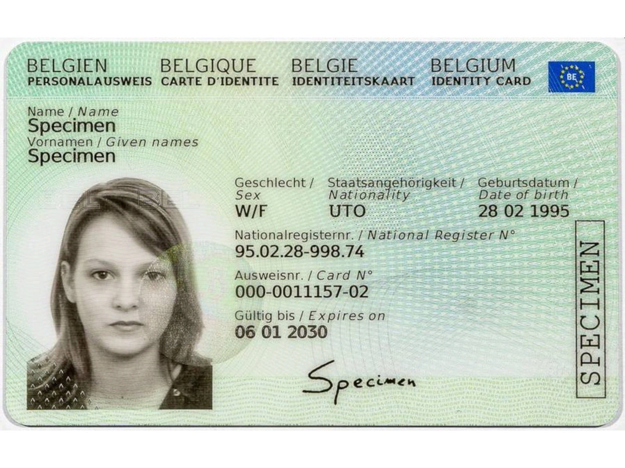 Carte d’identité