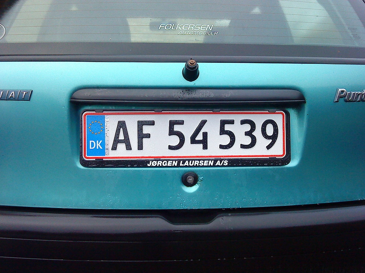 Licence plate