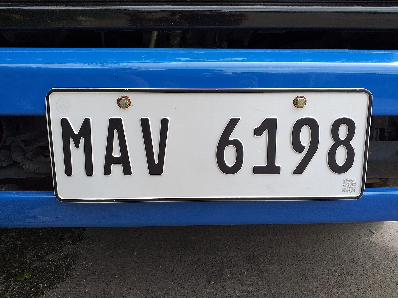 Licence plate