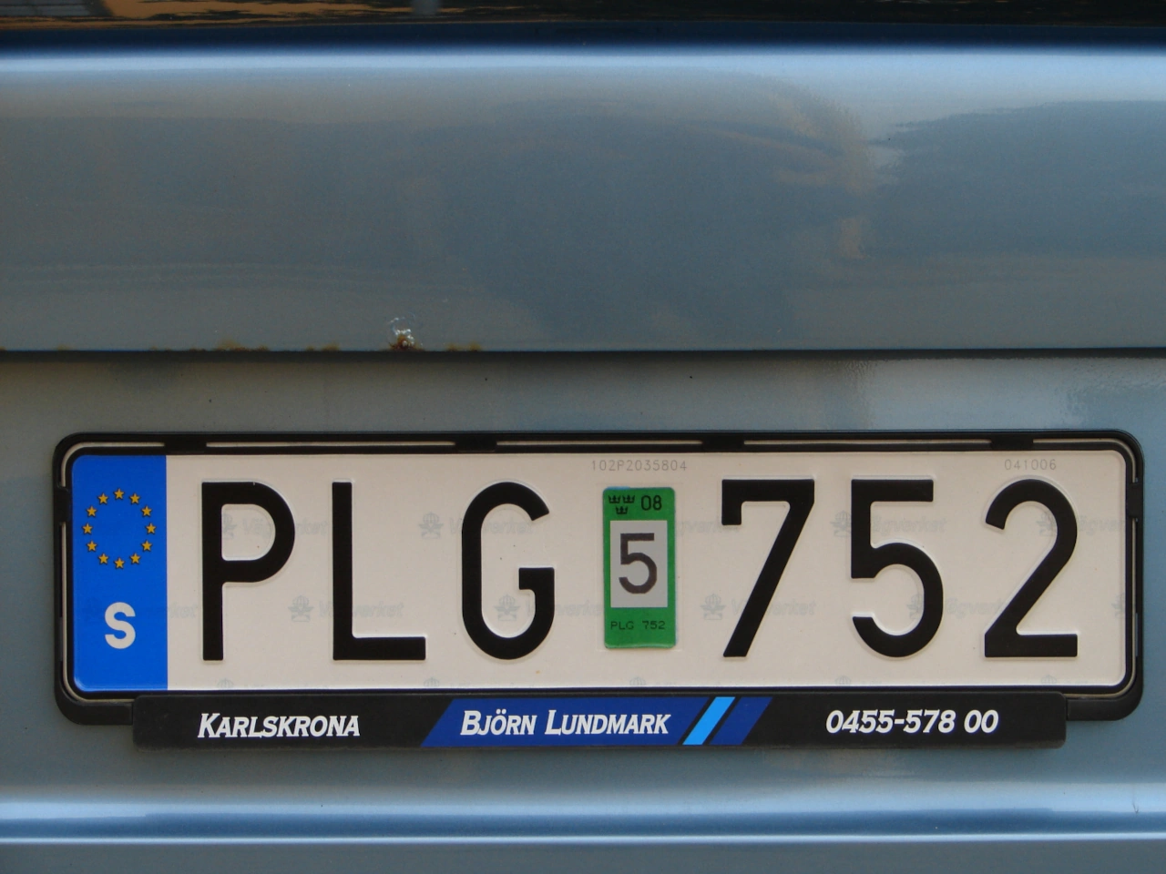 Licence plate