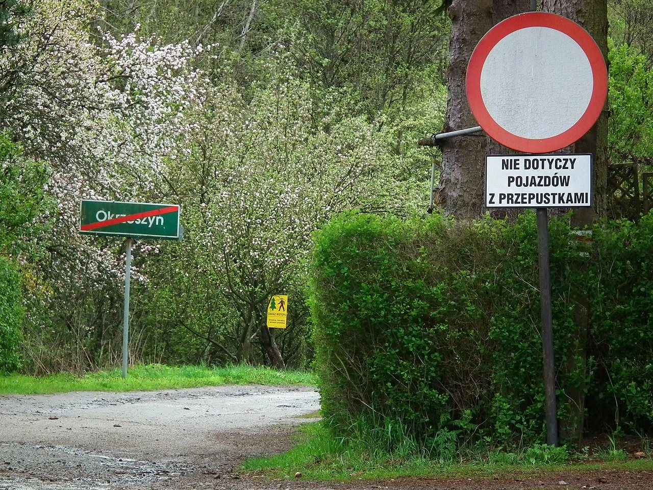 Accès interdit à tous les véhicules