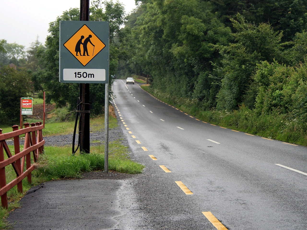 Pedestrian warning