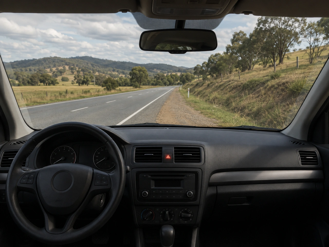 What should you do after stopping because of a breakdown?