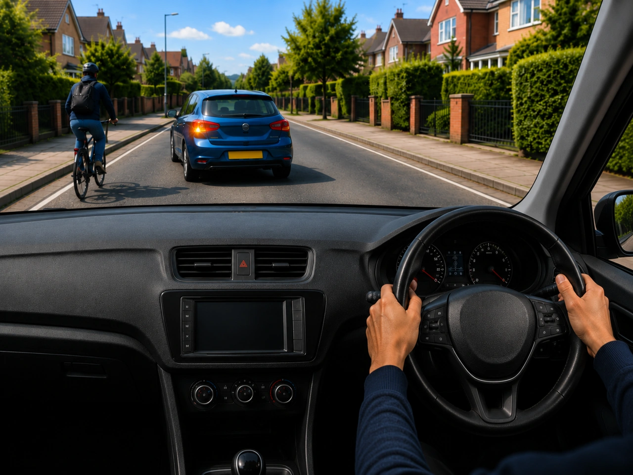 What should you do if another road user makes a mistake?