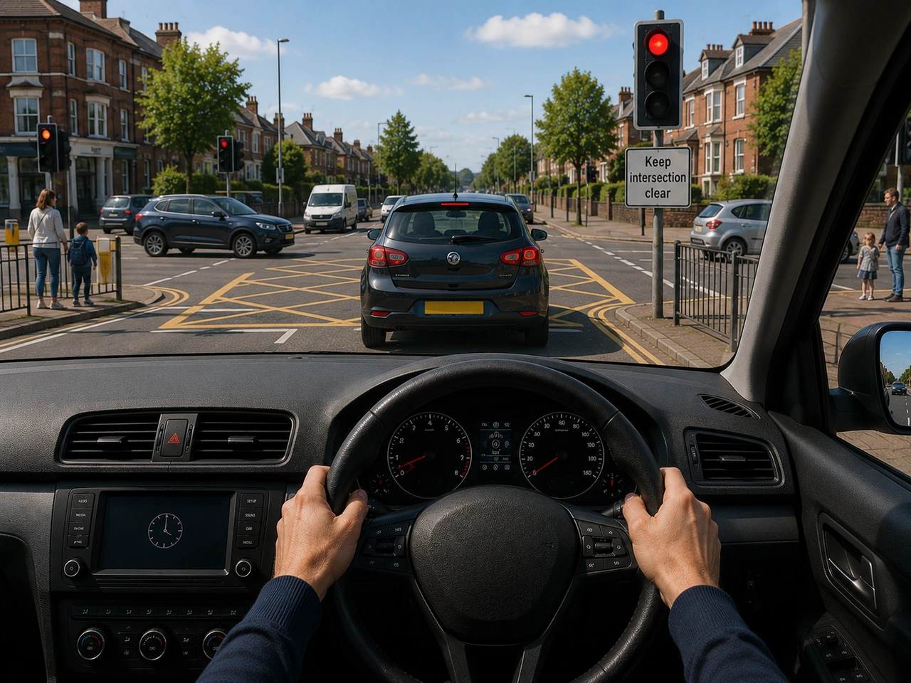 Why should you avoid blocking a junction?