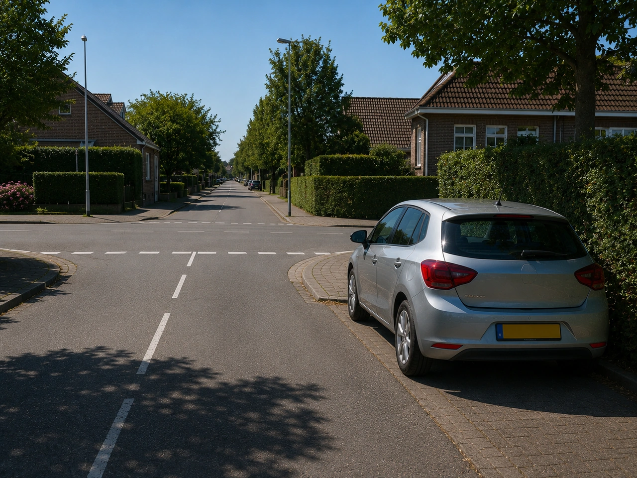 How can parking too close to a junction affect visibility?