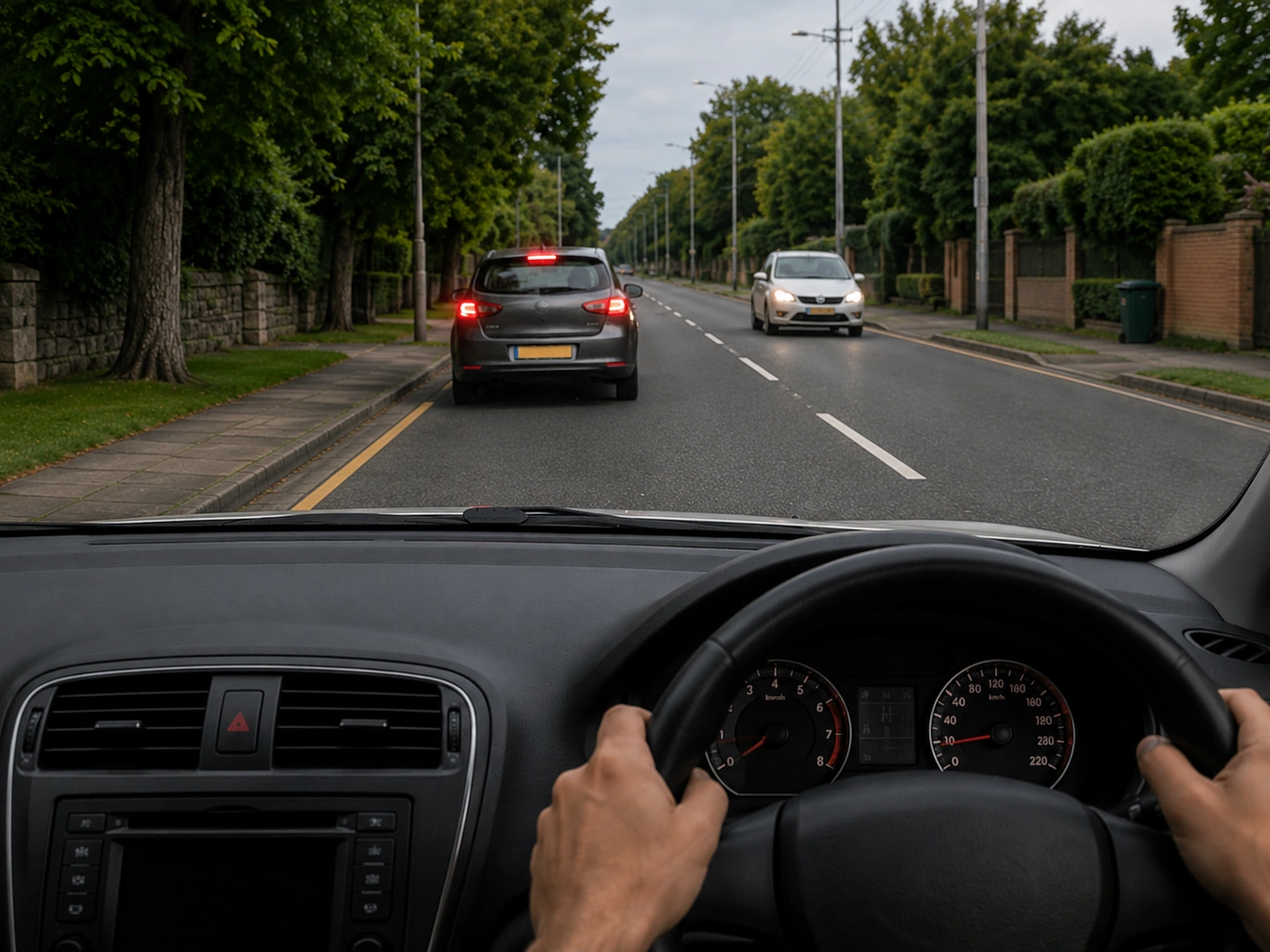 Why should you avoid sudden braking when it is not necessary?