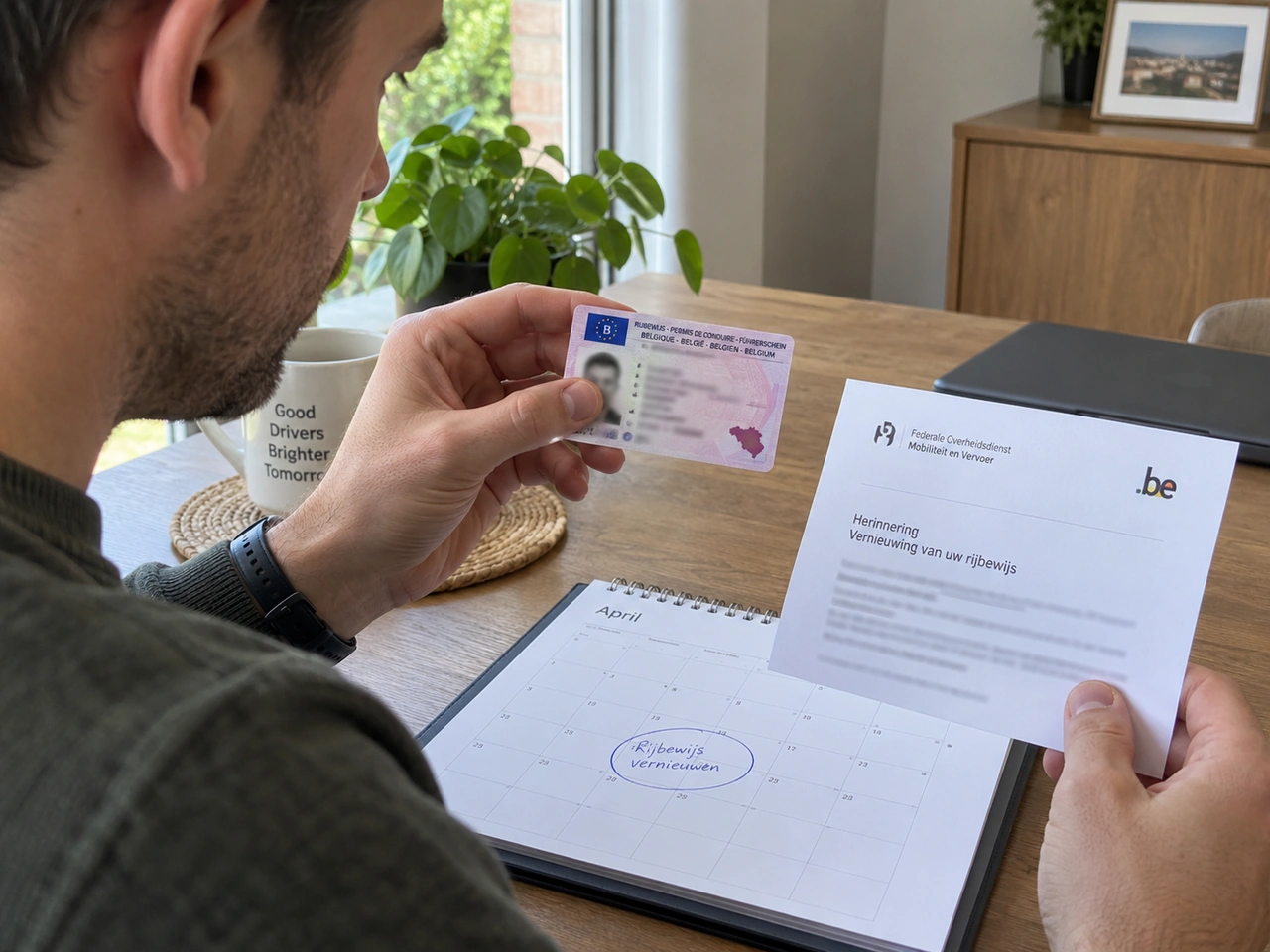 How long is a Belgian bank-card driving licence normally valid?