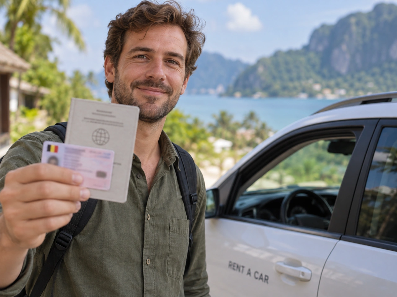 What is an international driving permit mainly used for?