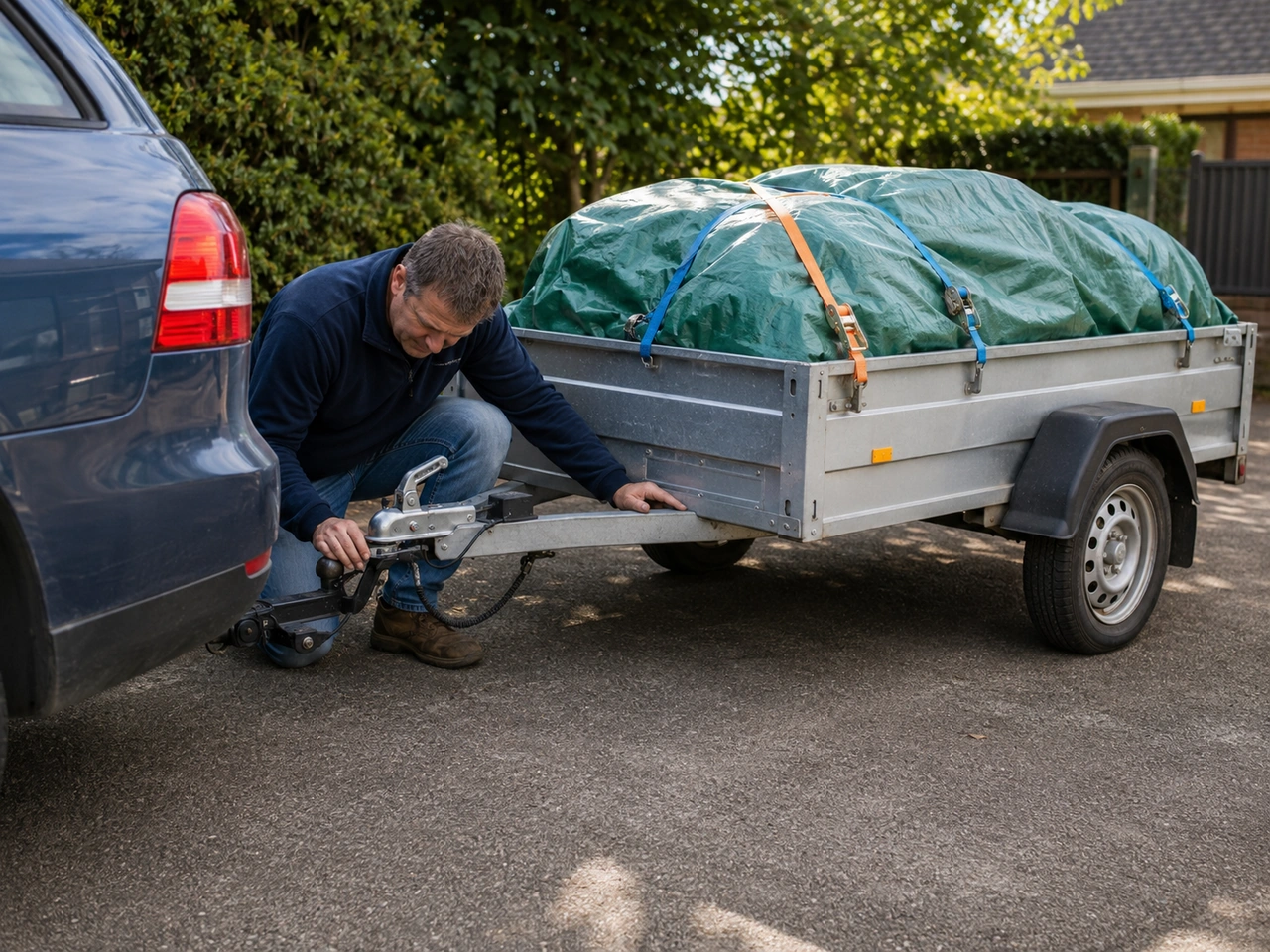 What should you check before towing a trailer?