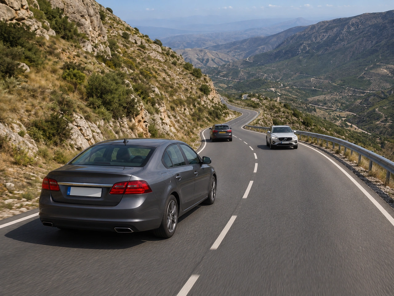 What can happen if you use the brakes continuously on a long descent?