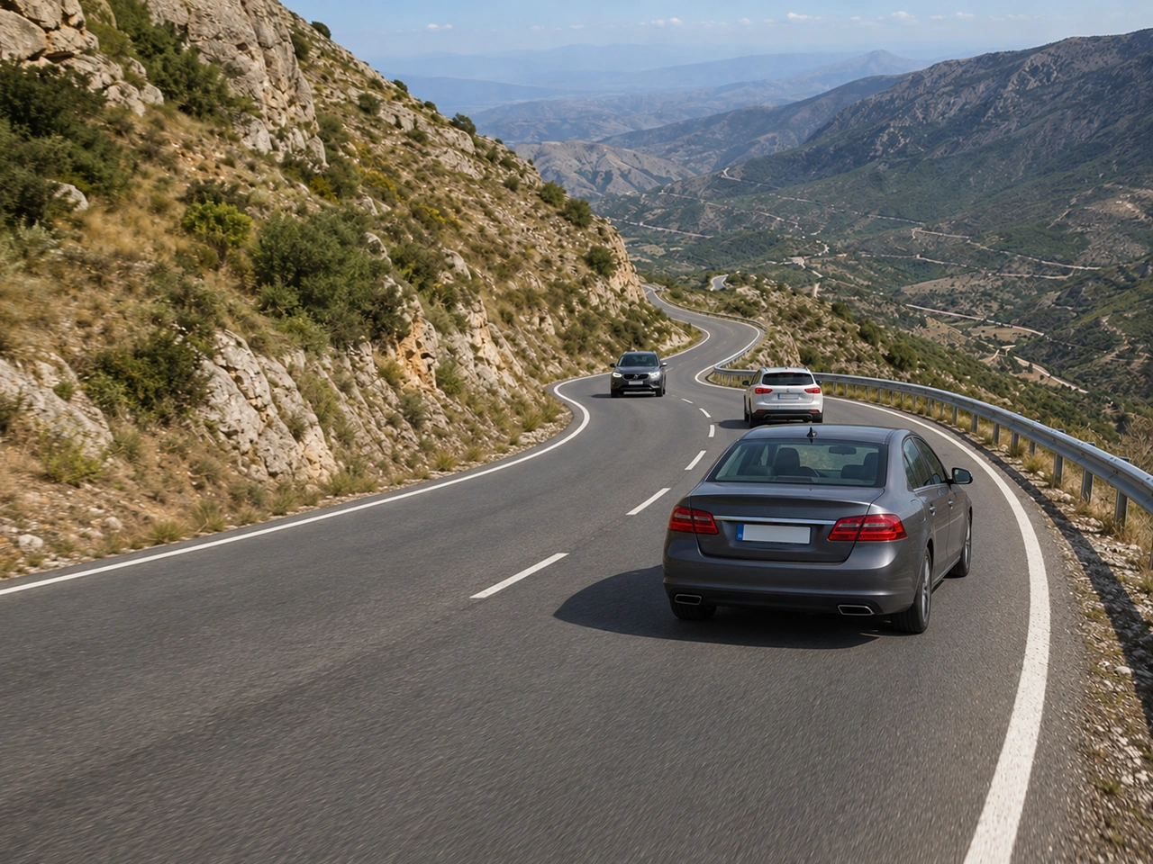What can happen if you use the brakes continuously on a long descent?
