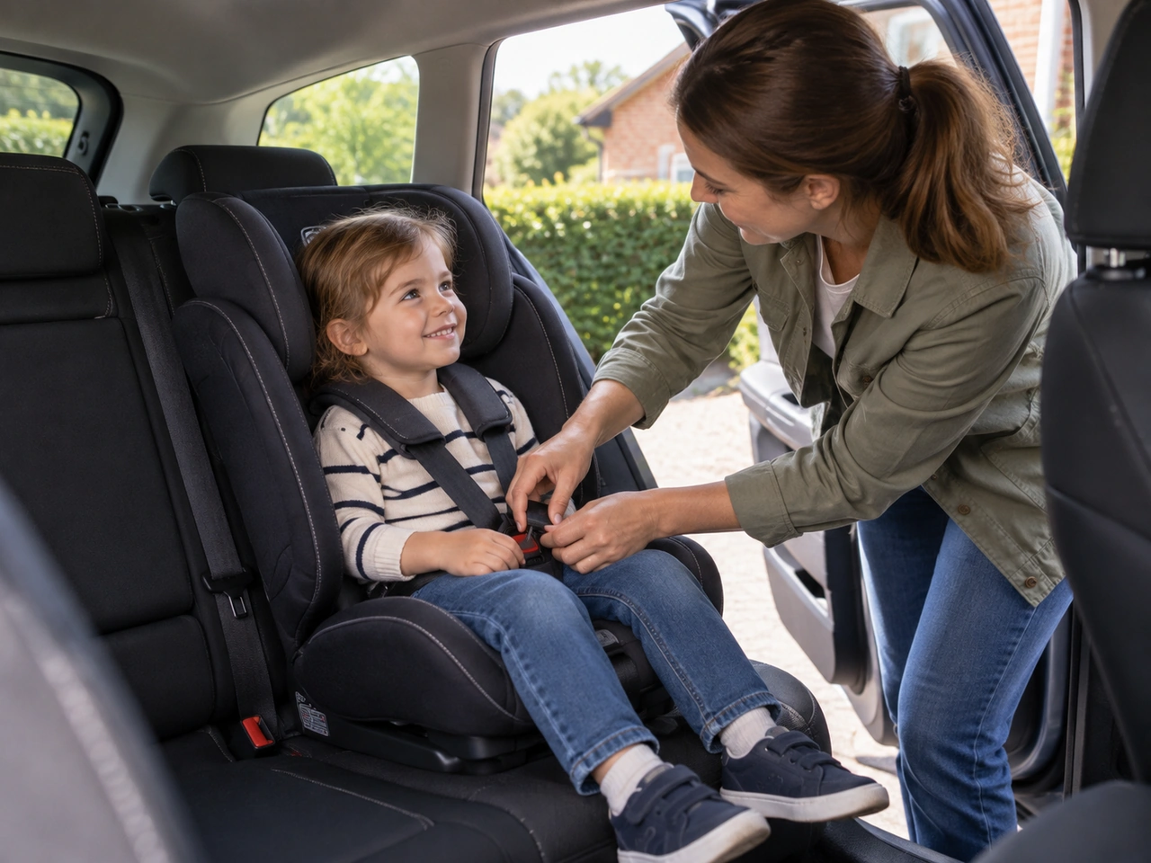 Why should a child use a suitable child restraint?