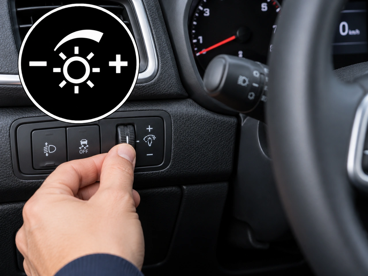 What does this vehicle-control symbol indicate?