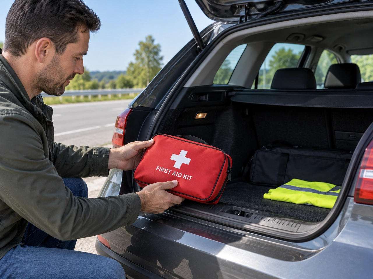 Is a first-aid kit required in cars in New Zealand?