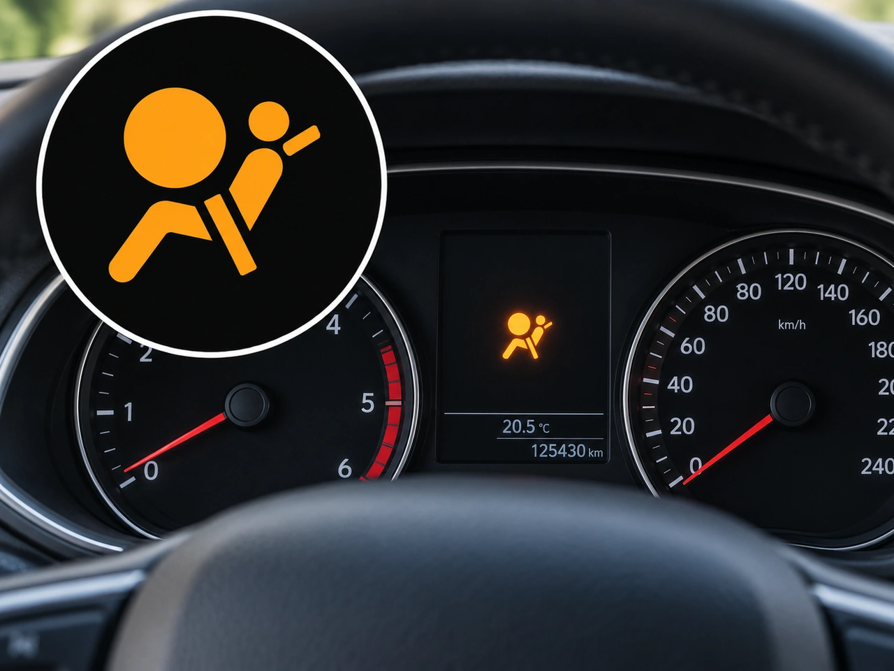 What does this dashboard symbol indicate?