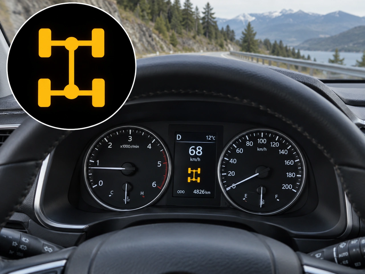 What does this dashboard symbol indicate?