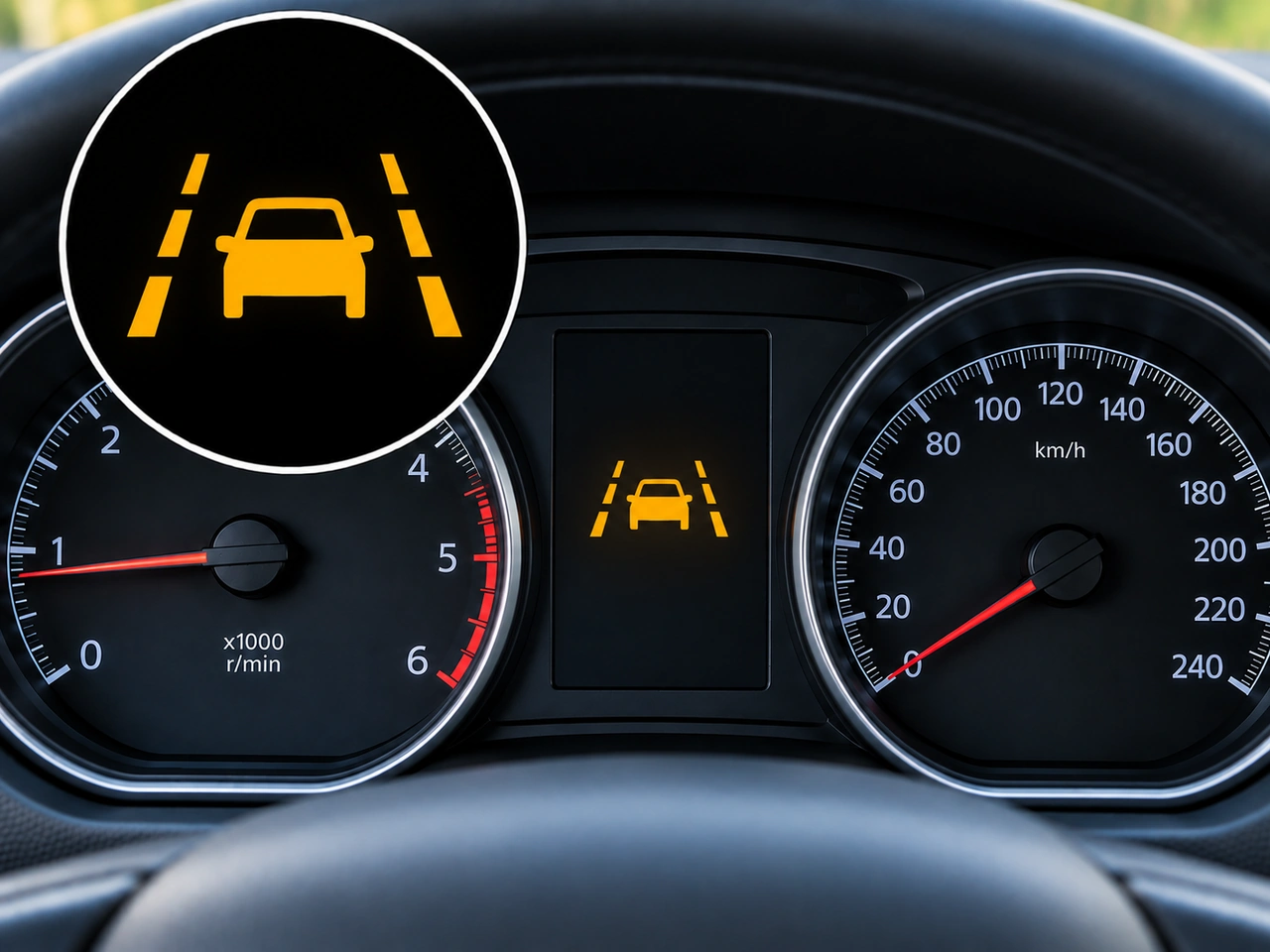 What does this dashboard symbol indicate?