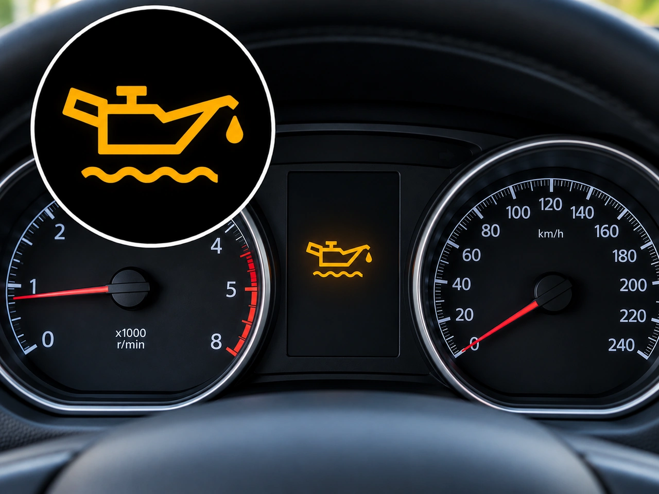 What does this dashboard symbol indicate?