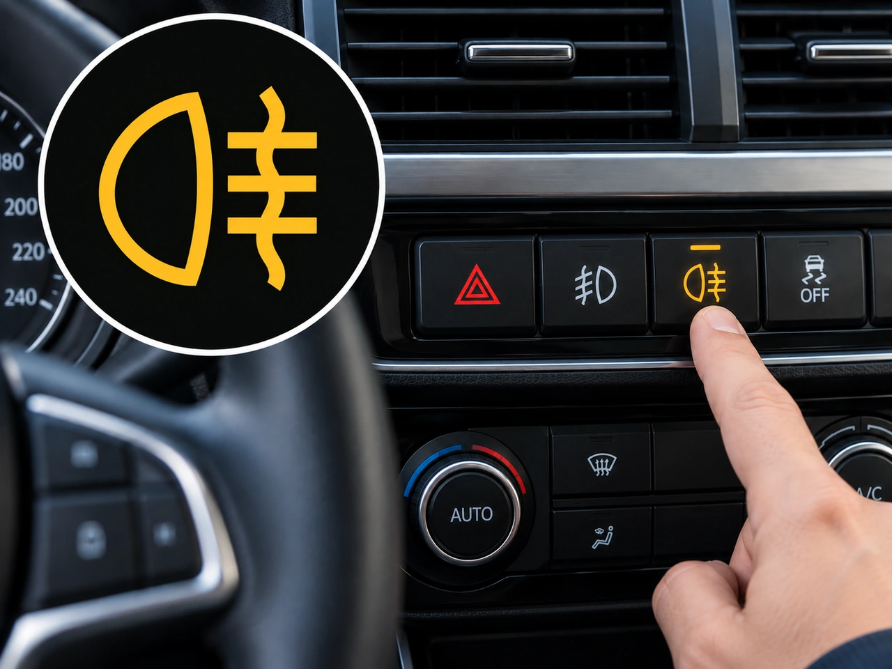 What does this dashboard symbol indicate?