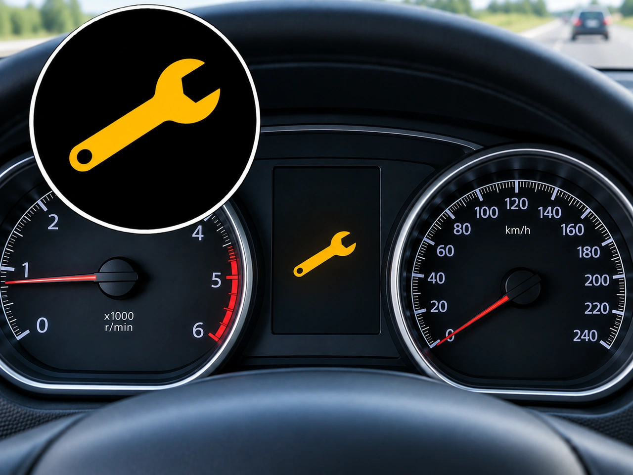 What does this dashboard symbol indicate?
