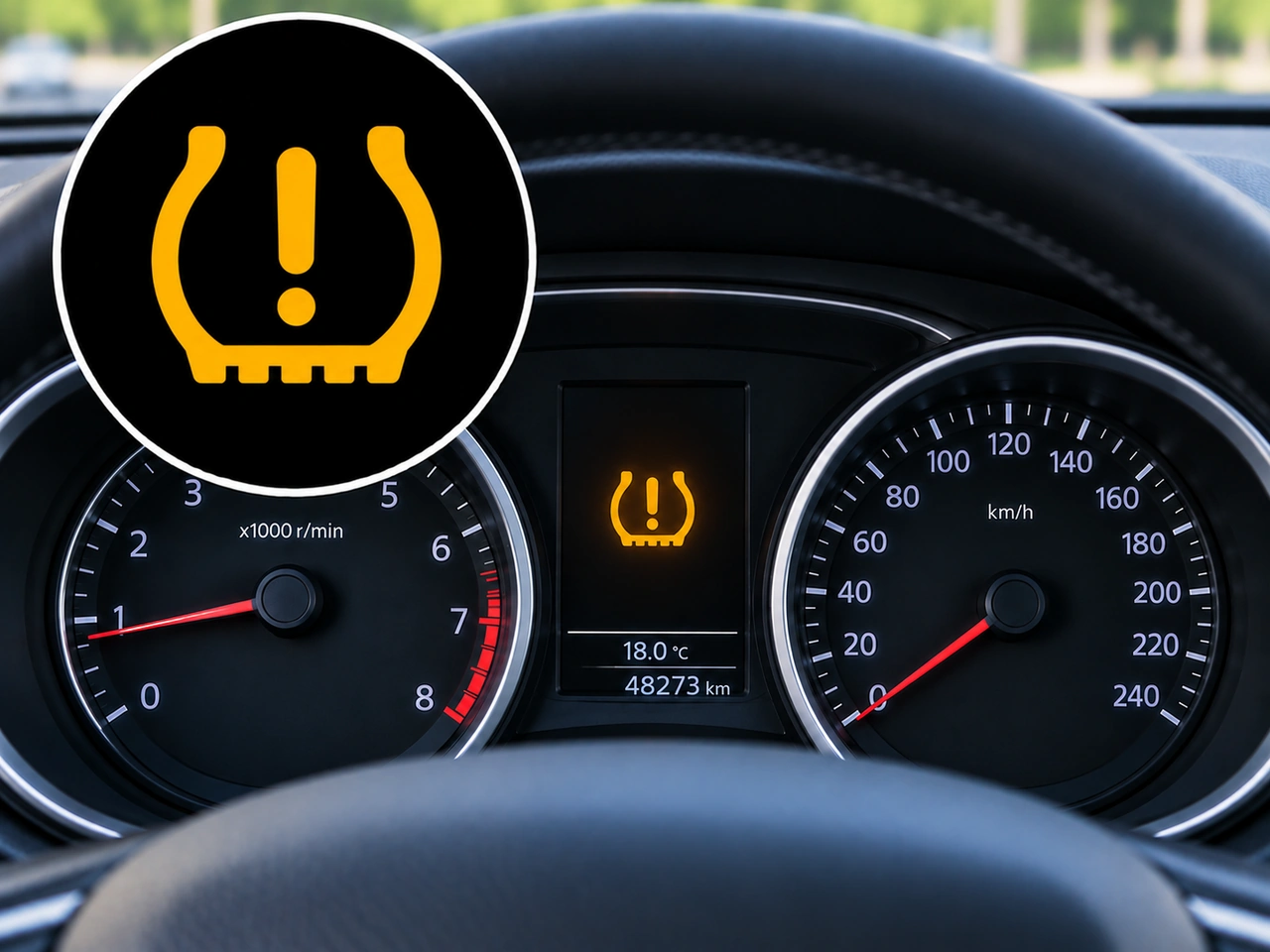 What does this dashboard symbol indicate?