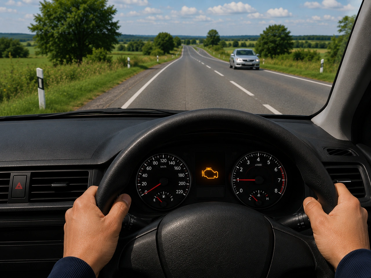 What should you expect if the engine suddenly stalls while the vehicle is moving?