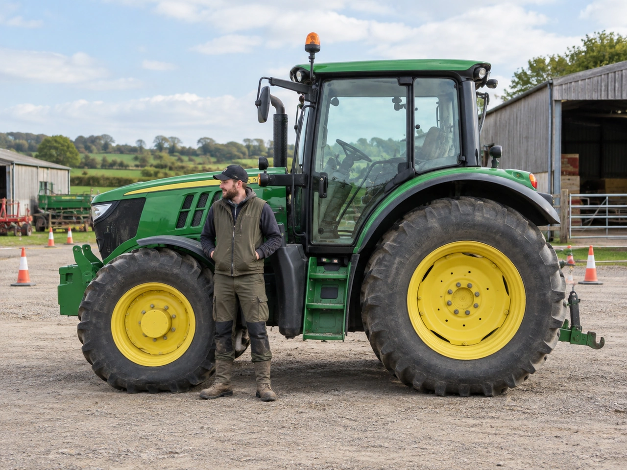 Which EU driving licence category is used for tractors?