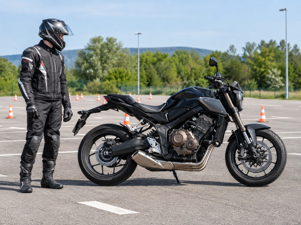 What is the minimum licence for a motorcycle with more than 35 kW?