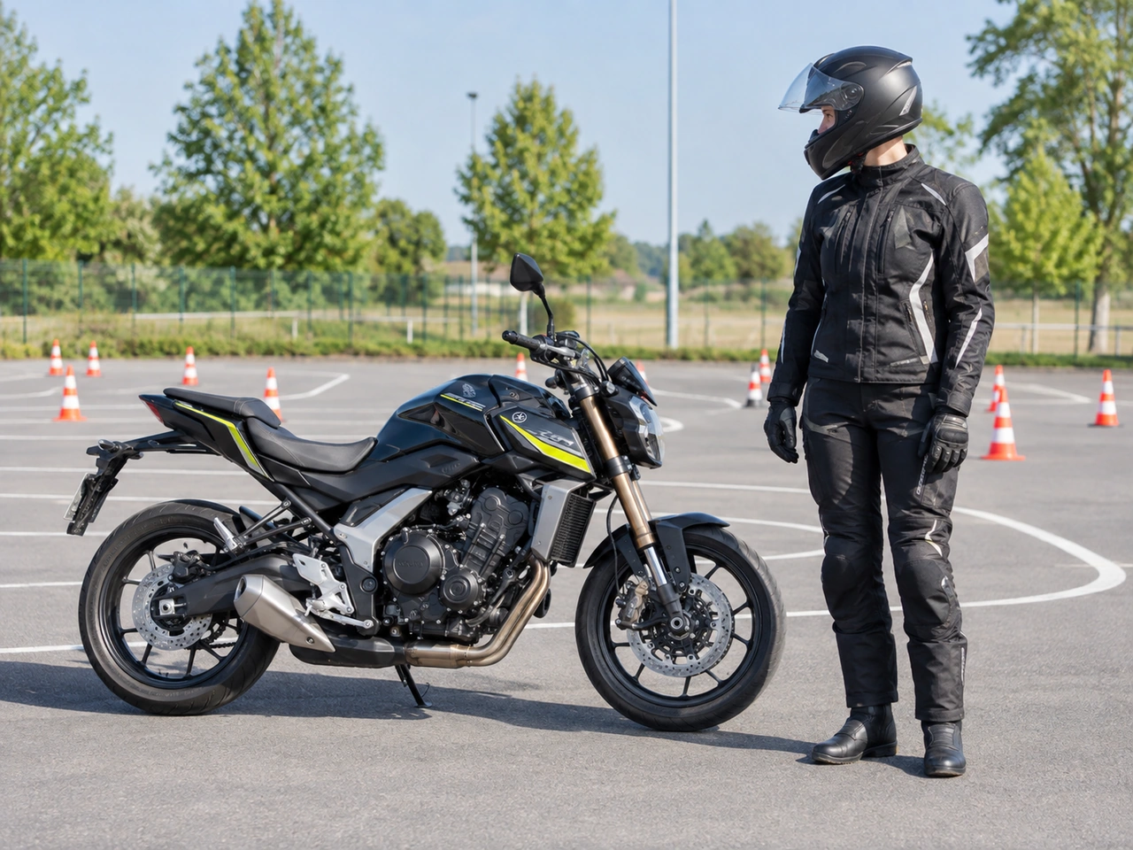What is the minimum licence for a 35 kW motorcycle at 0.2 kW/kg, derived from 70 kW?