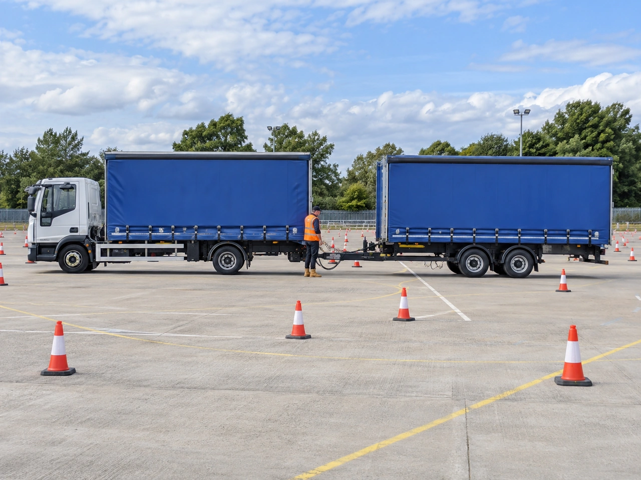 What is the minimum licence for a 12,000 kg C1 combination with a trailer over 750 kg?
