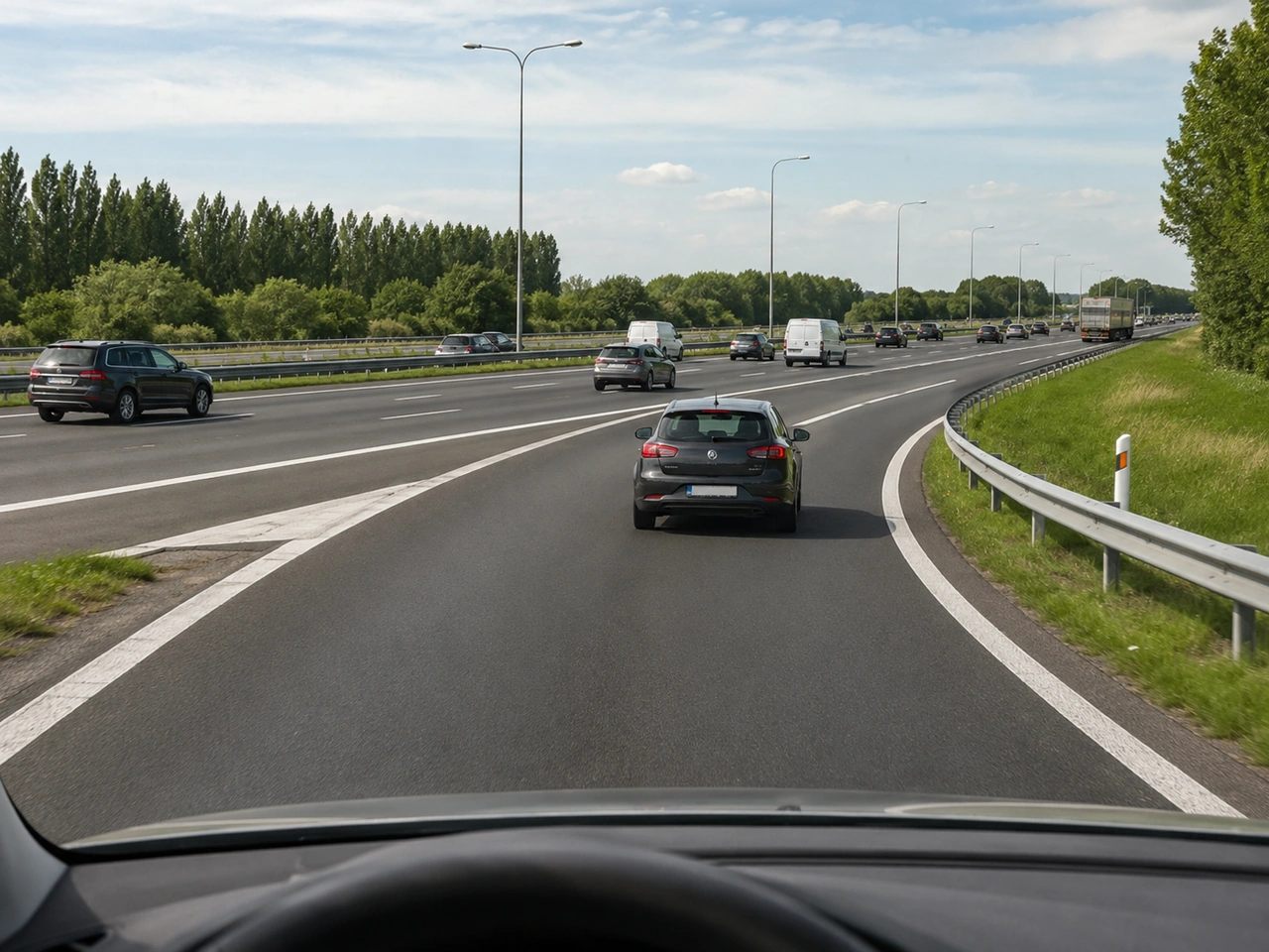 What is the normal minimum speed on a Belgian motorway?