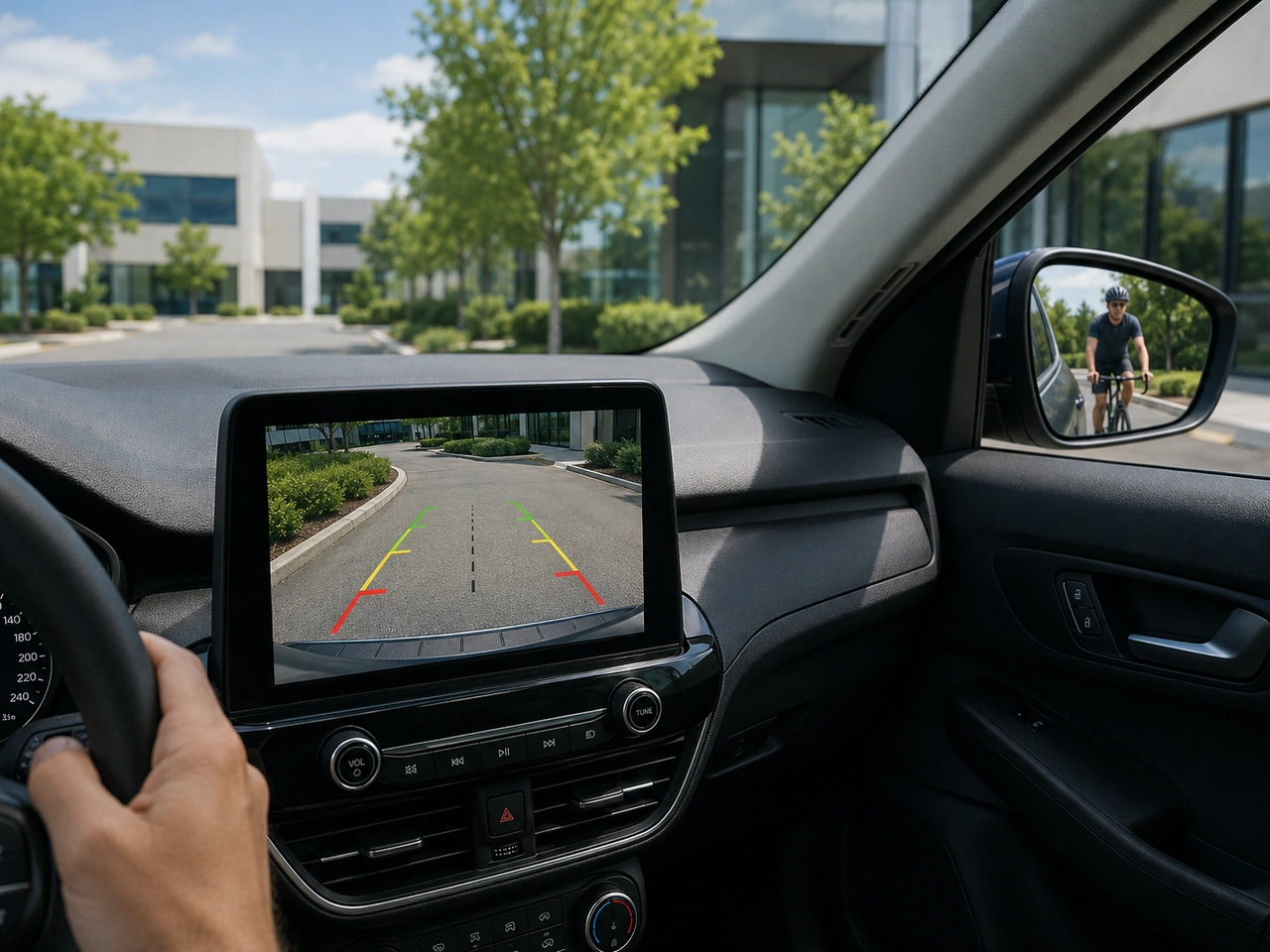 Why should you not rely only on a reversing camera?