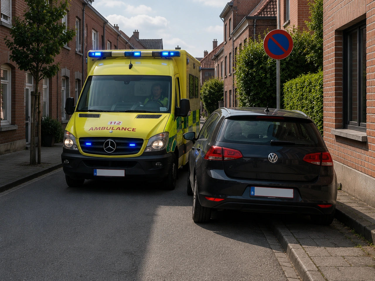 Quand le stationnement est-il interdit parce qu’il ne reste pas assez de place pour la circulation ?